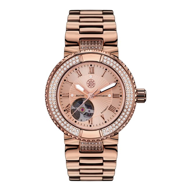 Mathis Montabon Women's Rose Gold Stainless Steel Watch