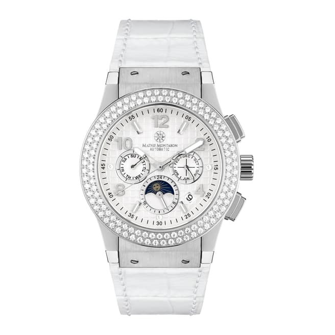 Mathis Montabon Women's White Leather Watch