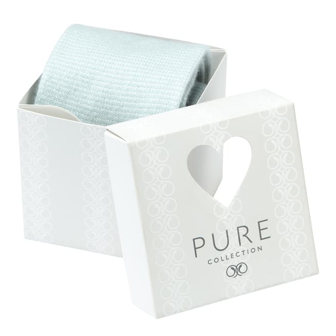 Pure Collection Opal/Soft White Cashmere Mitt in a Box