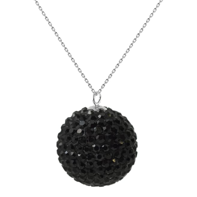 Wish List Black Crystal Necklace