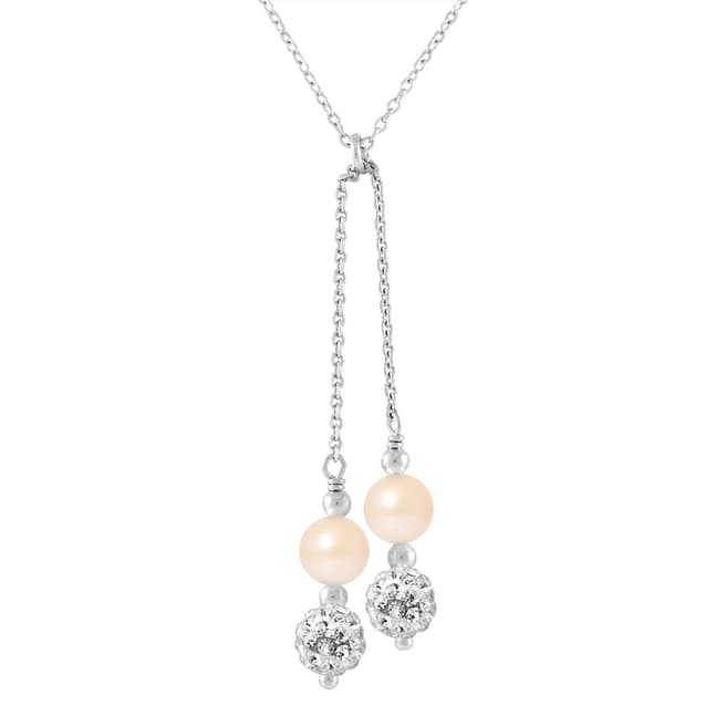 Wish List Pink Freshwater Pearl Duo Necklace