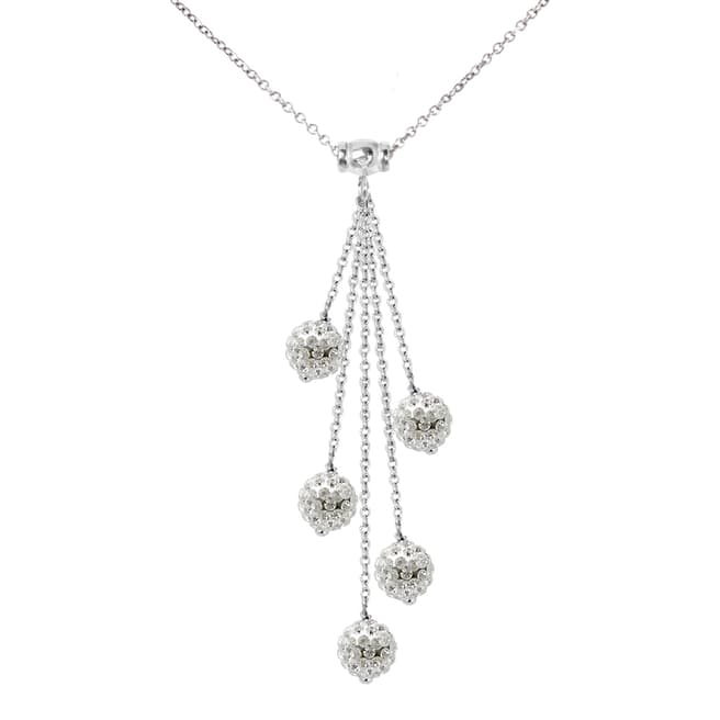 Wish List White Crystal Necklace