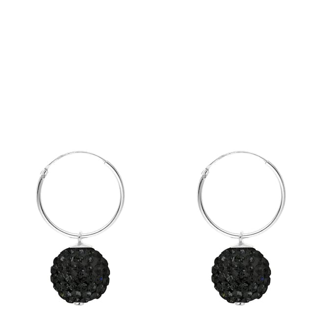 Wish List Black Crystal Earrings