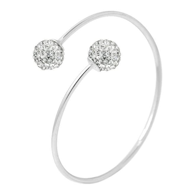 Wish List Silver Crystal Bracelet