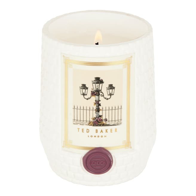 Ted Baker Wild Rose And Leather London Residence Scented Candle