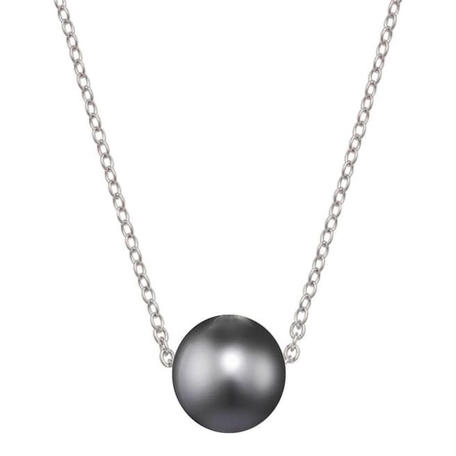 White label by Liv Oliver Silver/Grey Pearl Necklace