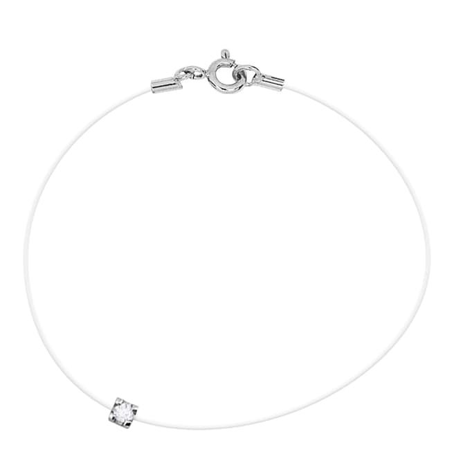 Dyamant Transparent String Claw Diamond Bracelet 0.03cts