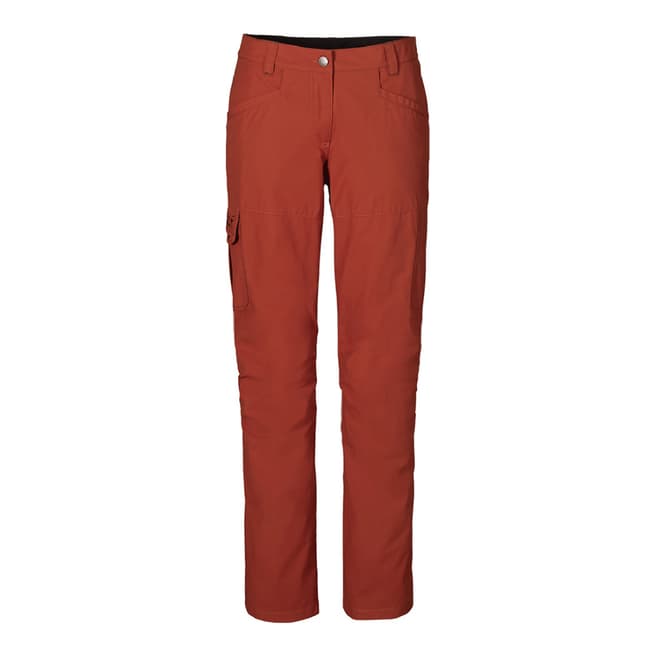 Jack Wolfskin Women's Rooibos Red Whitehorse Trousers