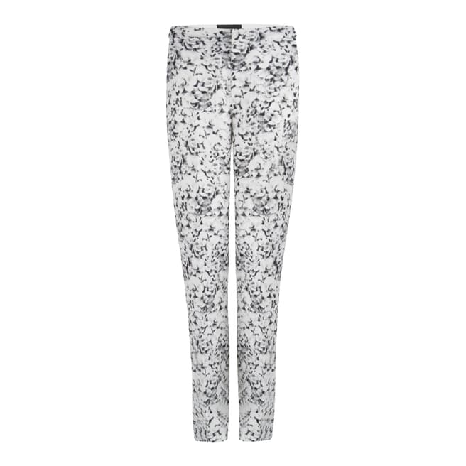 SuperTrash Off White Printed Slouchy Trousers