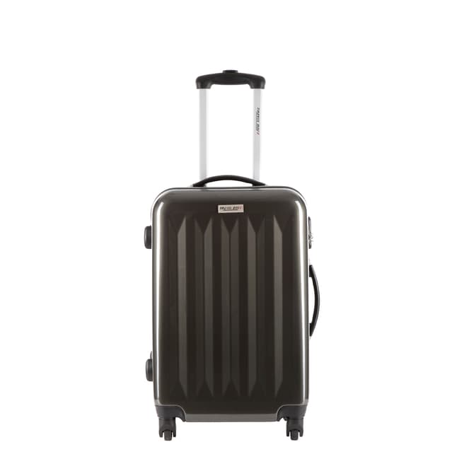 Travel One Grey Spinner Wheel Suitcase 50cm