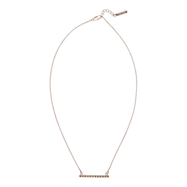 Reiss Rose Gold Mia Necklace