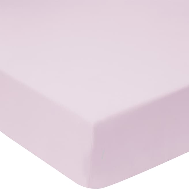 Sheridan 300TC Percale King Fitted Sheet, Thistle