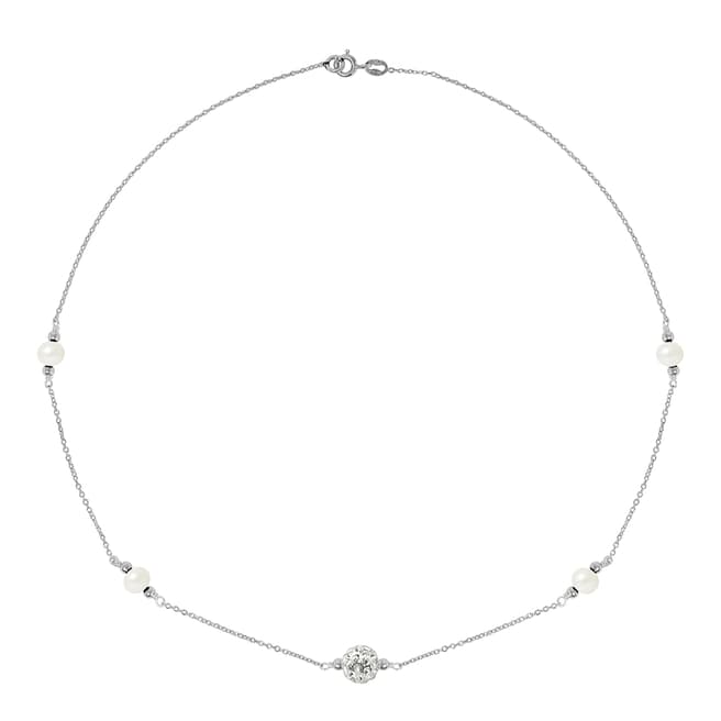 Wish List Silver Freshwater Pearl Necklace