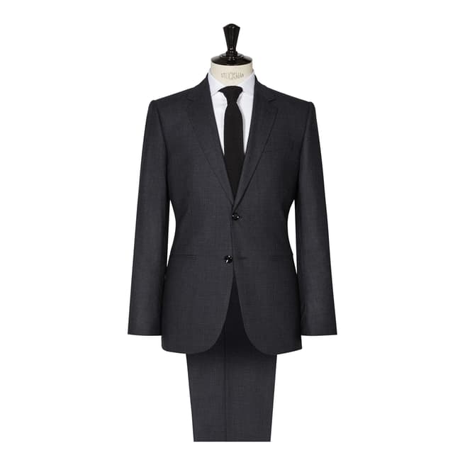 Reiss Navy Two Piece Galaxy Wool Blend Suit