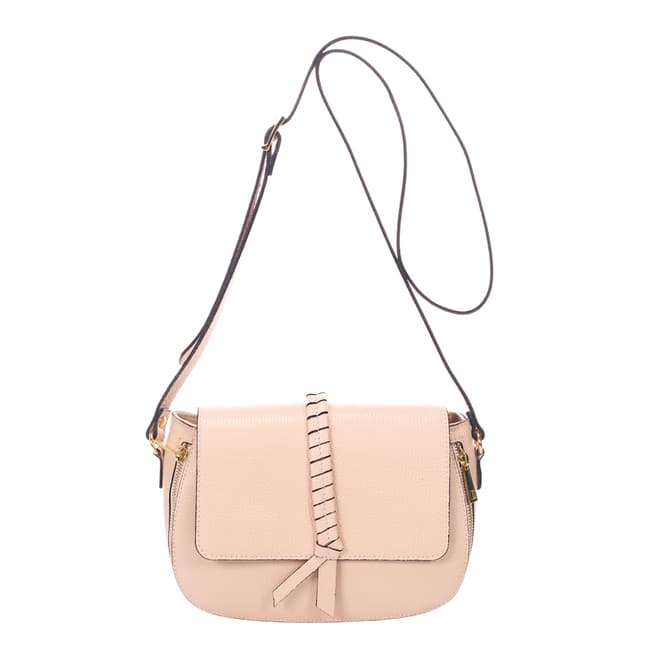 Lisa Minardi Pink Leather Crossbody Bag