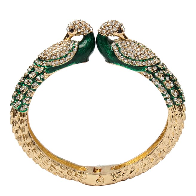 Amrita Singh Peacock Emerald Cuff