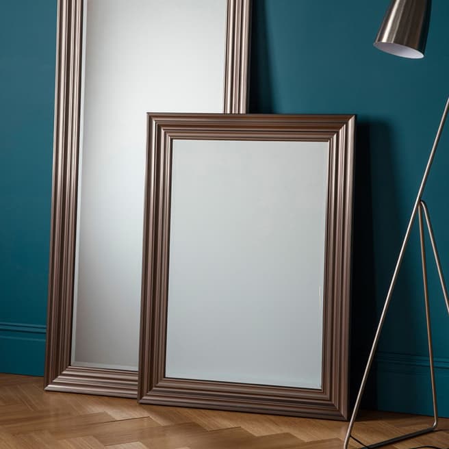 Gallery Living Iford Rectangle Pewter Mirror 