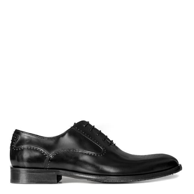 Oliver Sweeney Black Leather Coentrao Formal Shoes