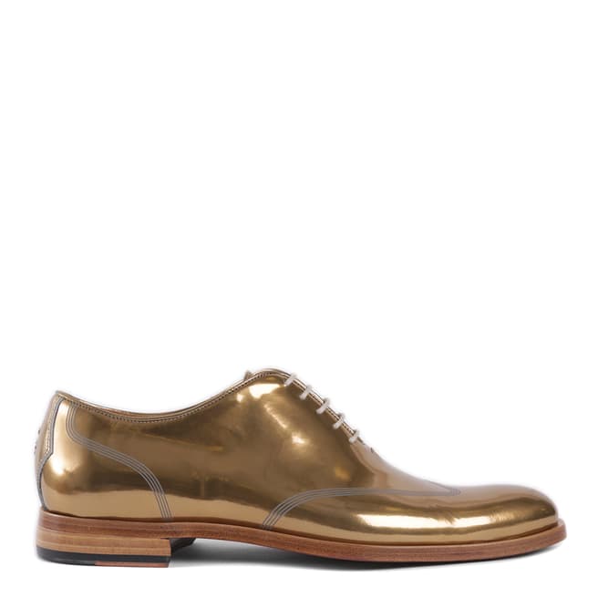 Oliver Sweeney Gold Leather Fava Formal Shoes