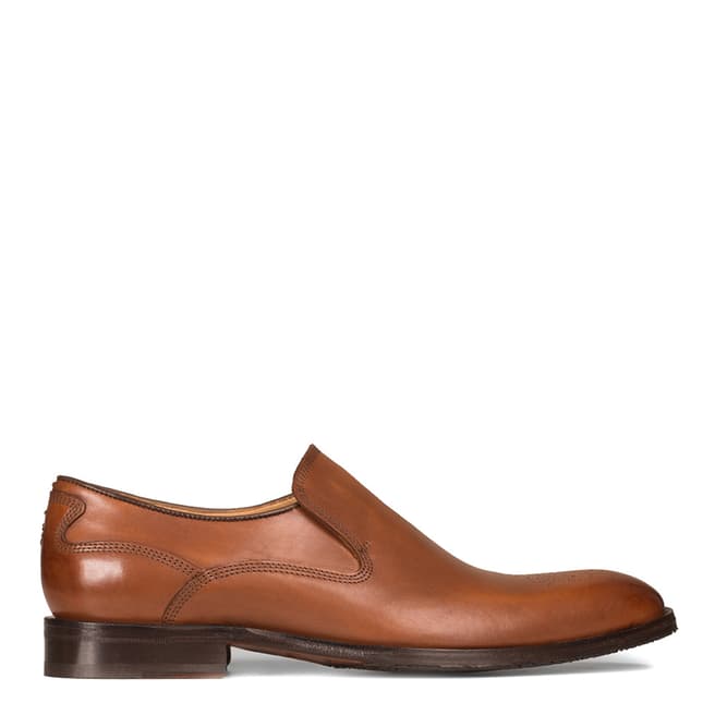 Oliver Sweeney Tan Leather Percotto Formal Shoes