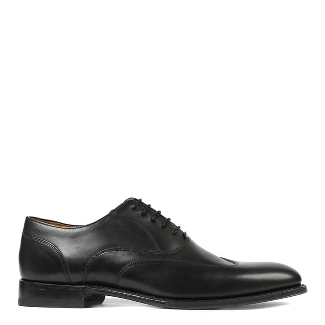 Oliver Sweeney Black Leather Walbrook Derby Shoes