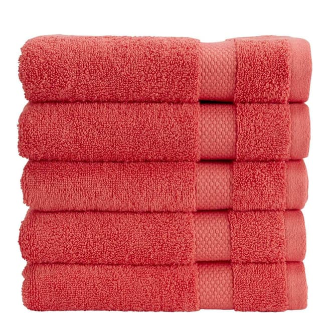 Christy Coral Bamford Hand Towel