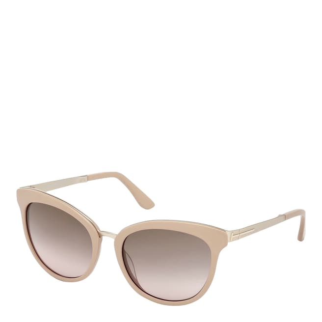Tom Ford Women's Pink With Gold Sunglasses 56mm