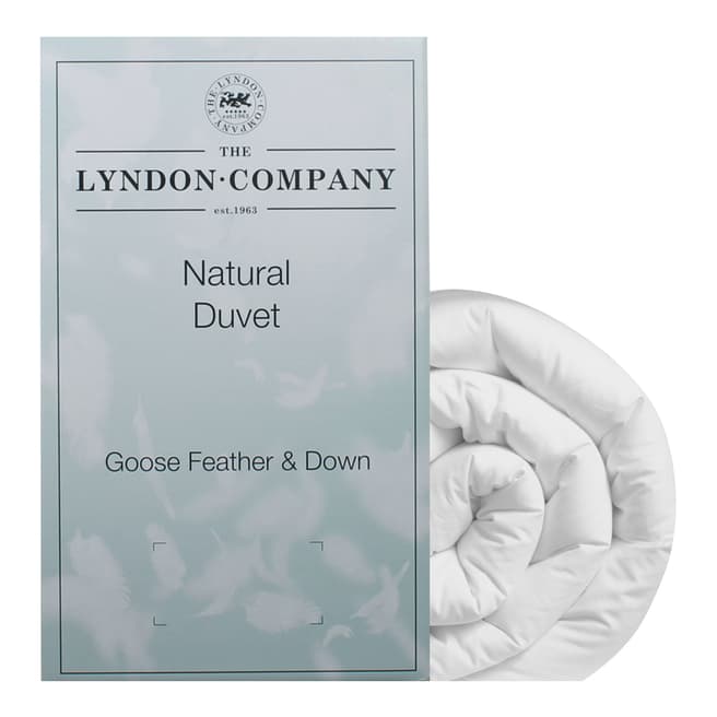 The Lyndon Company Goose Feather & Down 4.5 Tog Double Duvet