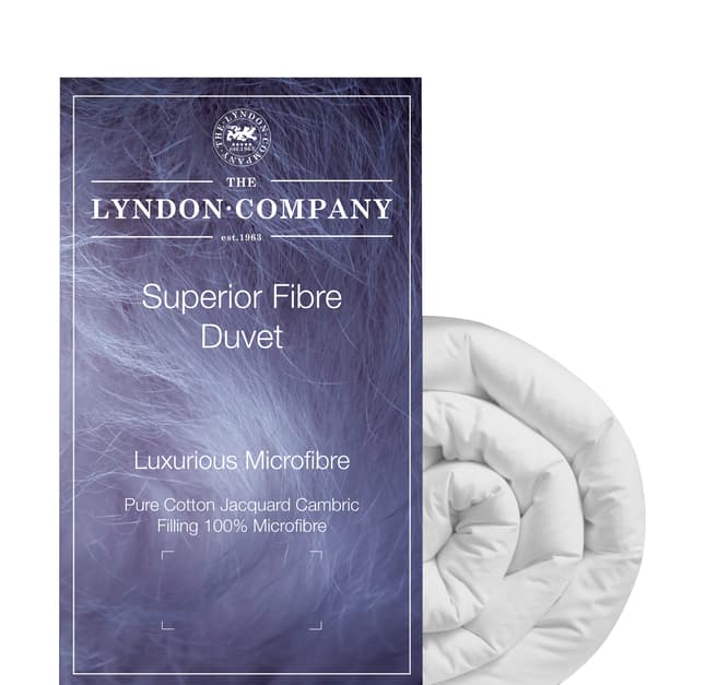 The Lyndon Company Superior Fibre 4.5 Tog Single Duvet