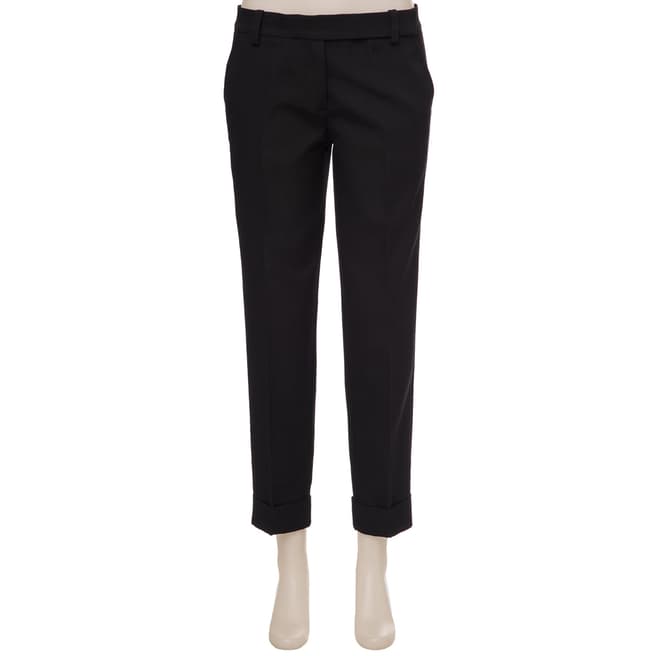 Leon Max Collection OLD STYLE Black Cuffed Trousers