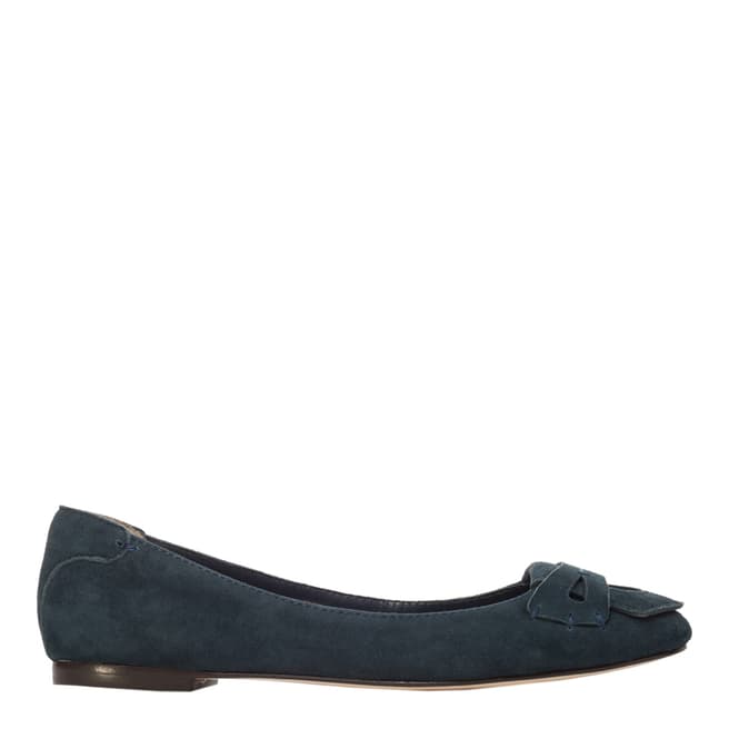 Leon Max Collection Navy Suede Drew 2 Loafers
