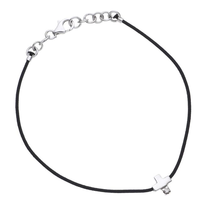 Only You Black Diamond  Nylon String Interlaced Bracelet