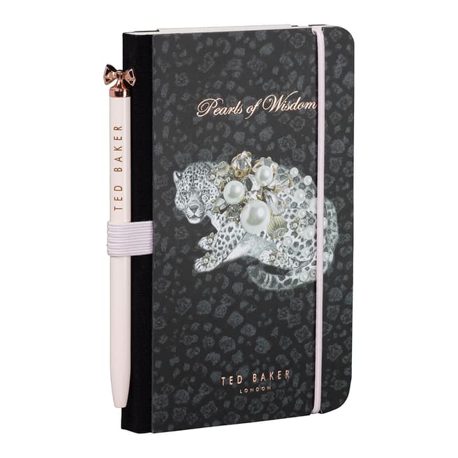 Ted Baker Mini Notebook And Pen Treasured Fauna