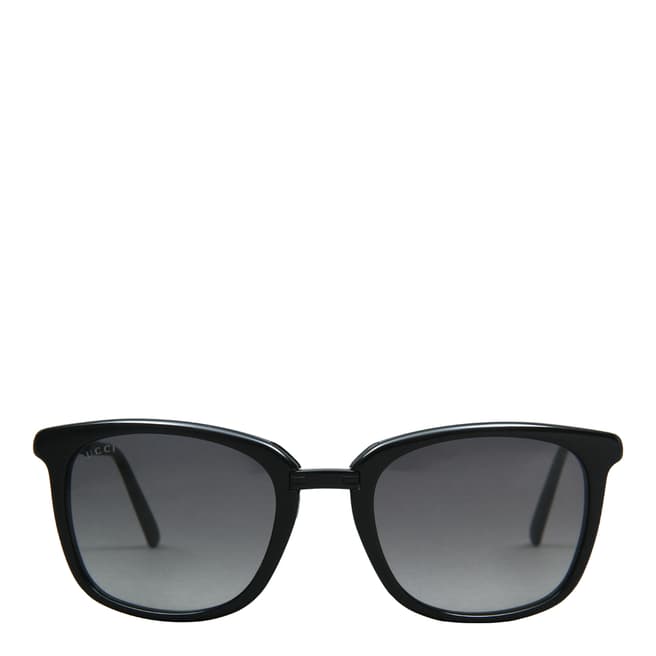 Gucci Men's Matte Black Sunglasses 52mm