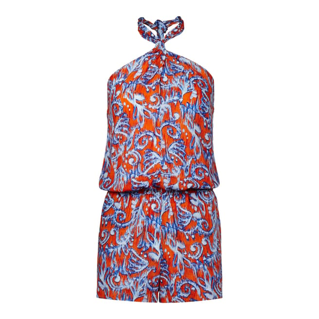BCBG Saffron Combo Woven Dress