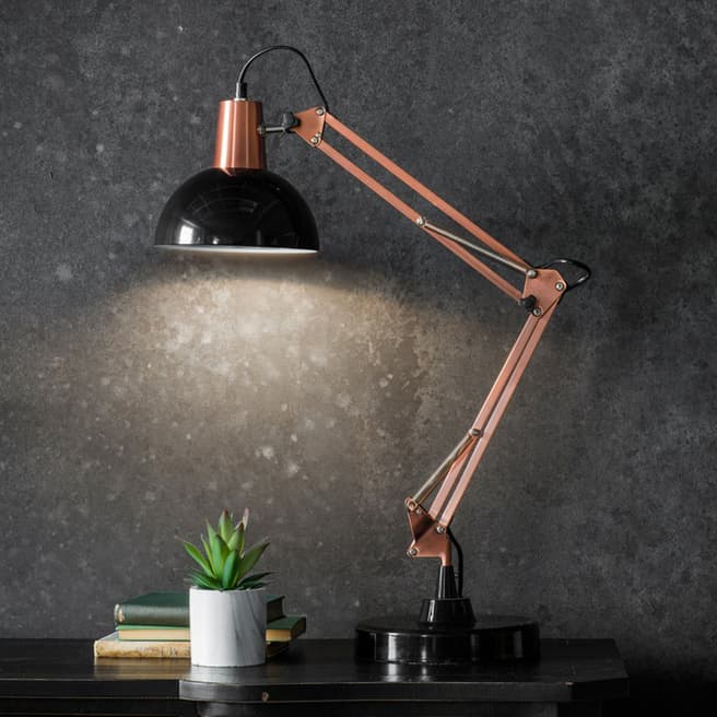 Gallery Living Bronze/Black Watson Table Lamp