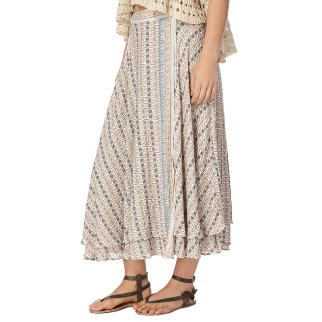 Free People Ivory Good For You Skirt