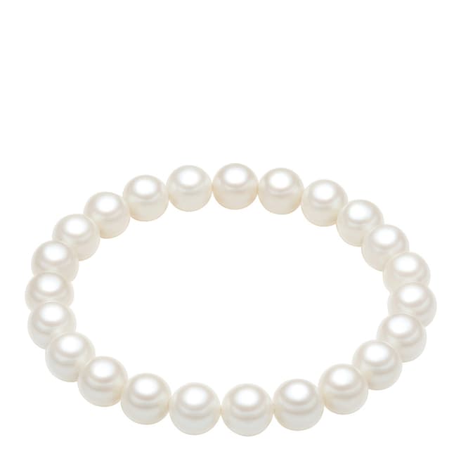 Perldesse White Pearl Bracelet 8mm