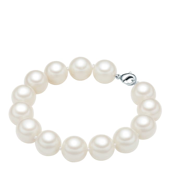 Perldesse White Pearl Bracelet
