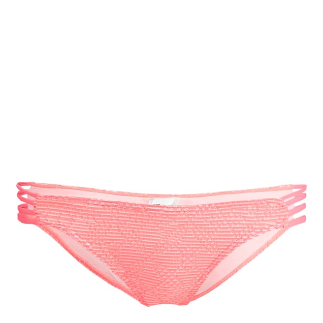 O'Neill Peach Pink Structure Regular Bikini Briefs