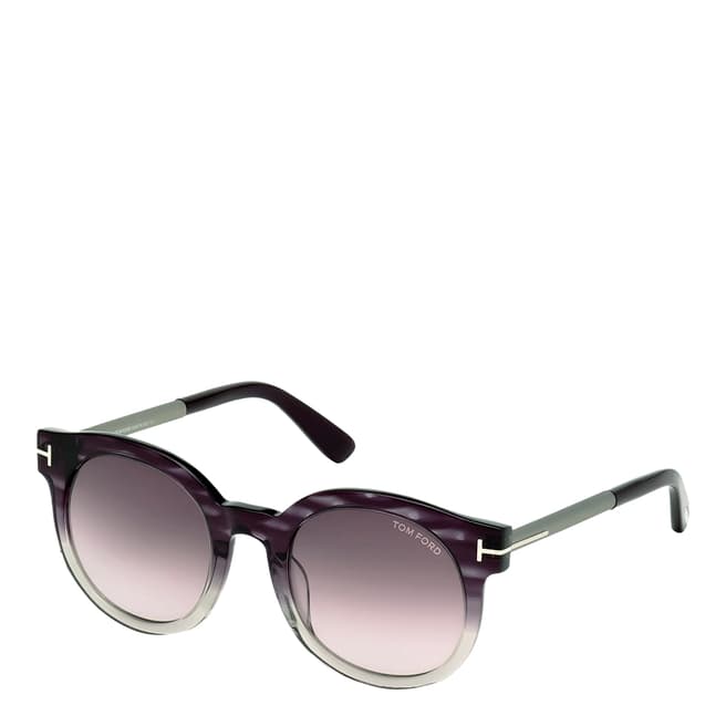Tom Ford Women's Purple Gradient / Purple Gradient Sunglasses 51mm