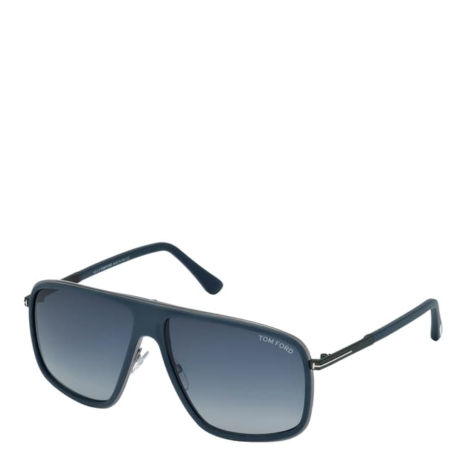 Tom Ford Men's Blue / Graduated Blue Sunglasses 60mm