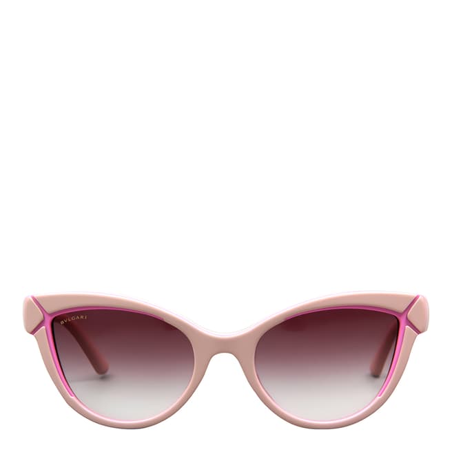 Bvlgari Women's Pink Bvlgari Sunglasses 54mm