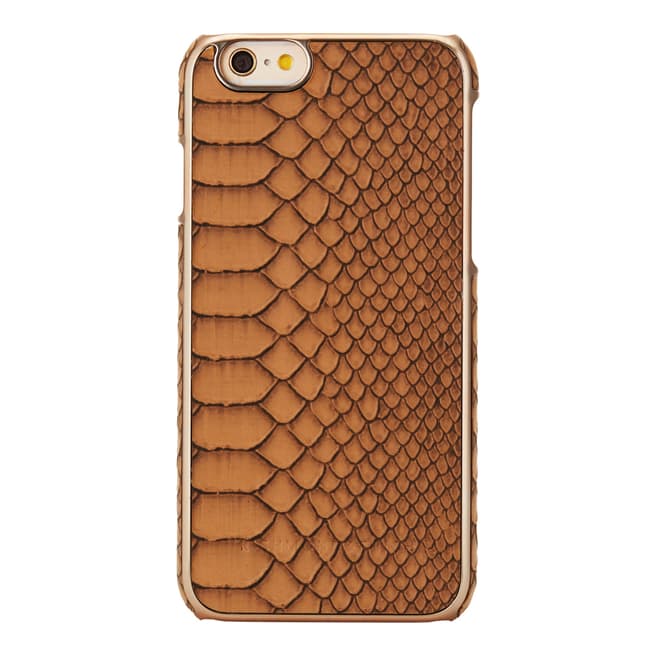 Richmond & Finch Coffee Framed Rose Reptile iPhone 6/6S Case