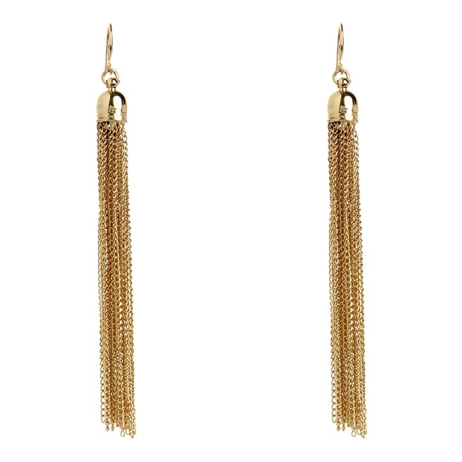 Amrita Singh Gold Gilded Tassel Earrings