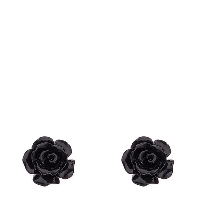 Wish List Black Rose Earrings
