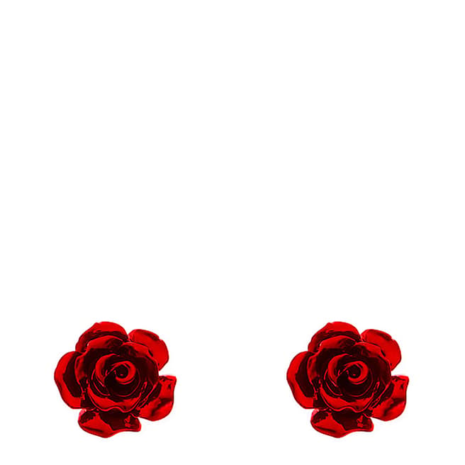 Wish List Red Rose Earrings