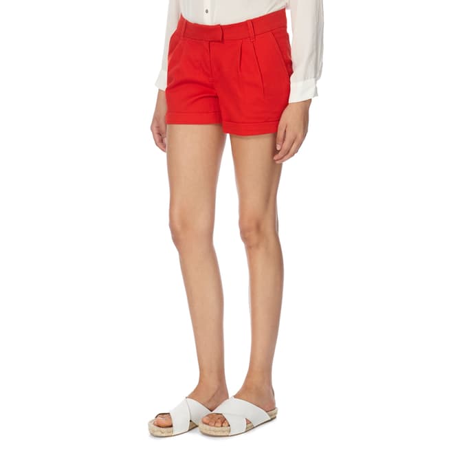 Jack Wills Red Cotton Cassop City Shorts