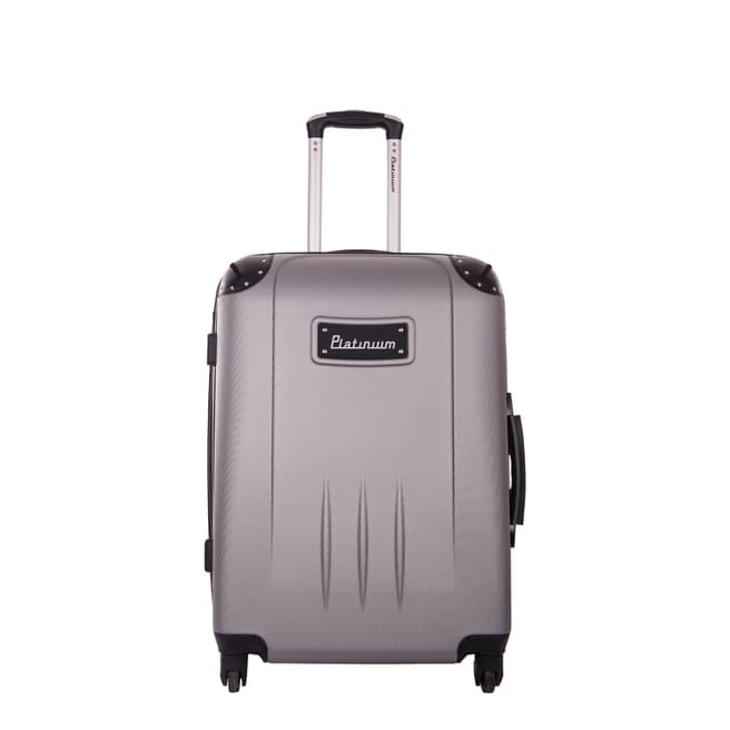 Platinium Silver Spinner Dorset Suitcase 50cm