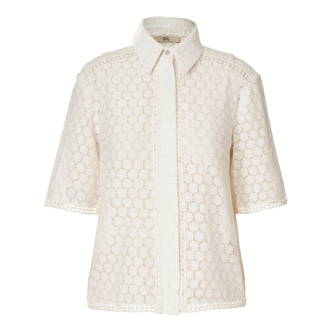 Orla Kiely White Lace Shirt